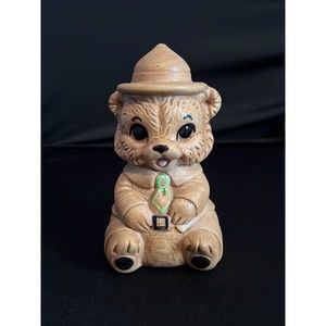 Twin Winton Bear Ranger Salt Shaker - Vintage